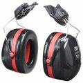 3M X4P3E PELTORA, X4 Black / Chartreuse Cap-Mount Earmuffs 399X4P3E